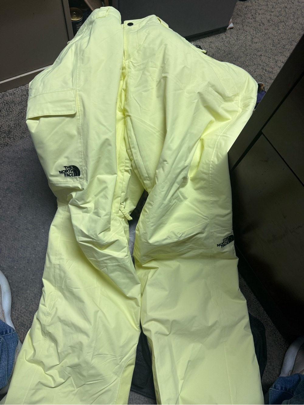 The North Face Women’s Yellow Snow Pants size xl insulated sun sprite new ski